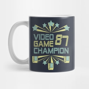 Old School Gaming Champ 1987 Classic Option Mug